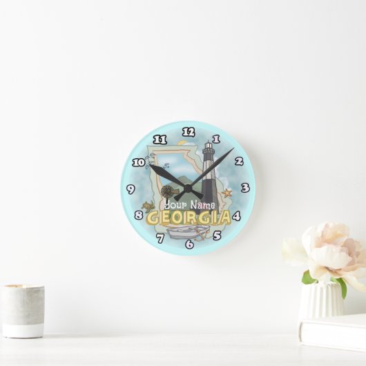 Georgia Lighthouse Ronde Klok (Huis)