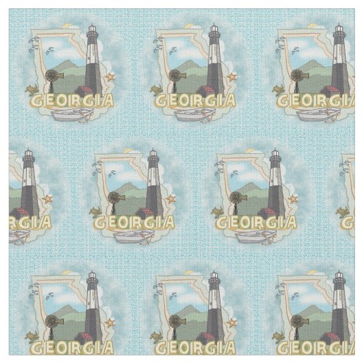 Georgia Lighthouse Stof (Close Up)