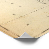 Georgia Map door Arrowsmith Poster (Hoek)