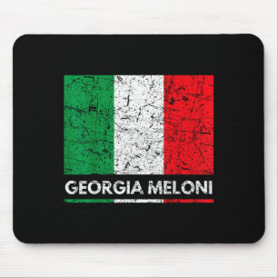 Georgia Meloni Italiaanse Held Italië Vlag Muismat