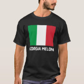 Georgia Meloni - Italiaanse Hero Flag_1 T-shirt (Voorkant)