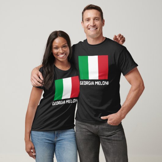 Georgia Meloni - Italiaanse Hero Flag_1 T-shirt (Unisex)
