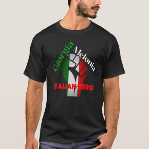 Georgia Meloni Italy Hero T-shirt