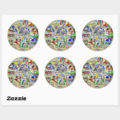 Georgia Monumenten Ronde Sticker (Vel)