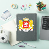 Georgia National Coat of Arms Patriotic Sticker (iPad Cover)