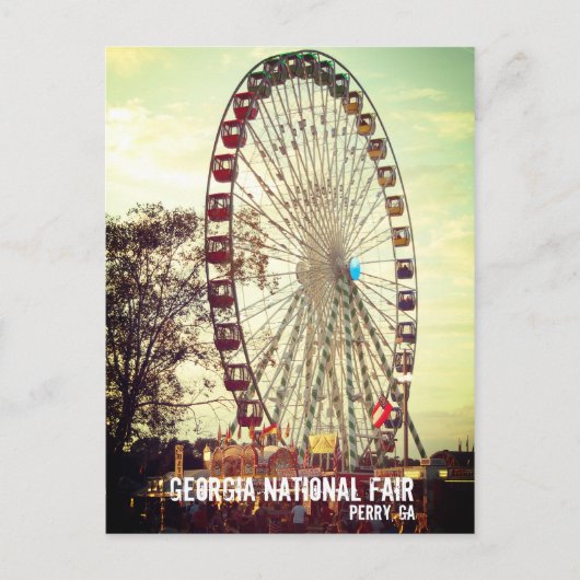 Georgia National Fair, Perry GA Briefkaart (Voorkant)