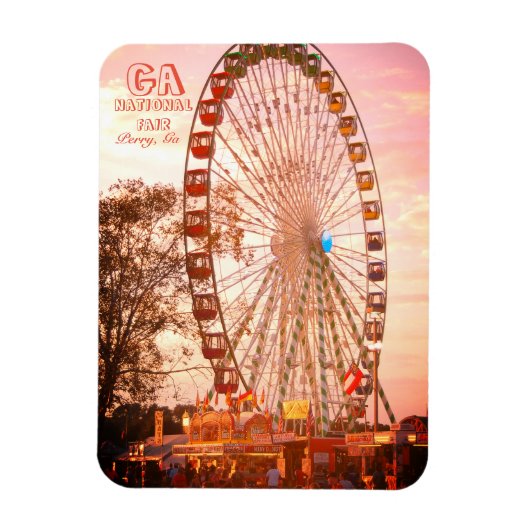 Georgia National Fair, Perry GA Magneet (Verticaal)
