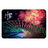 Georgia National Fair, Perry GA Magneet (Horizontaal)