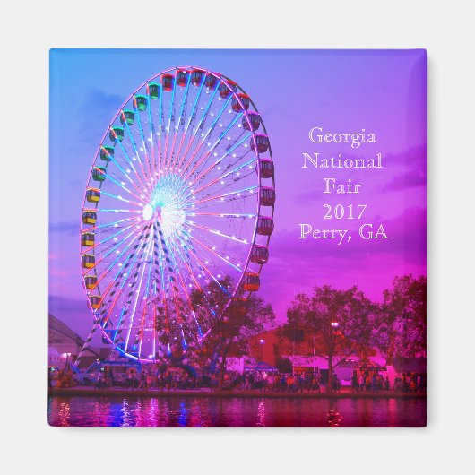 Georgia National Fair, Perry GA Magneet (Voorkant)