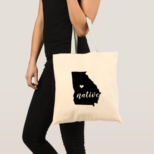 Georgia Native State Canvas tas (Voorkant (product))