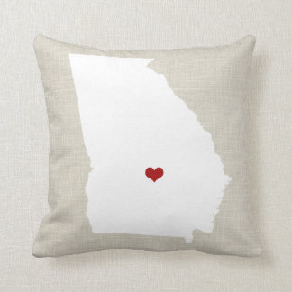 Georgia New Home State Sierkussen 16 x 16 inch