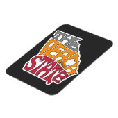 Georgia Nickname Word Art Magneet (Linkerzijde)