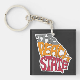 Georgia Nickname Word Art Sleutelhanger