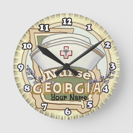 Georgia Nurse Ronde Klok (Voorkant)
