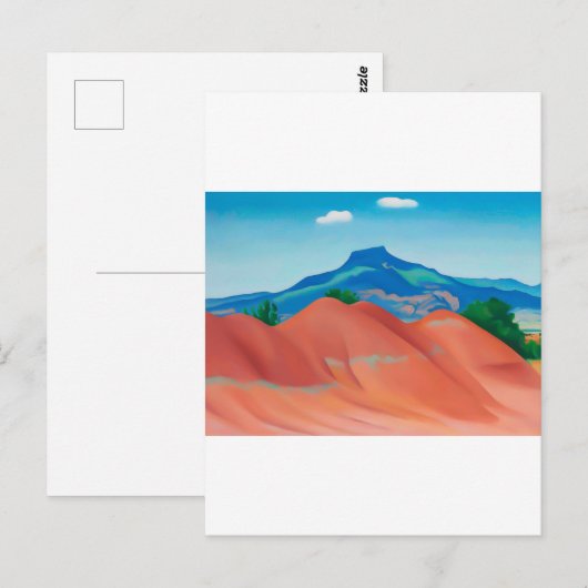 georgia o ' keeffe art briefkaart (Voorkant / Achterkant)