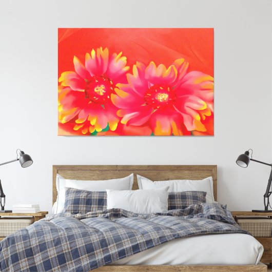 georgia o ' keeffe canvas afdruk (Insitu (Slaapkamer))