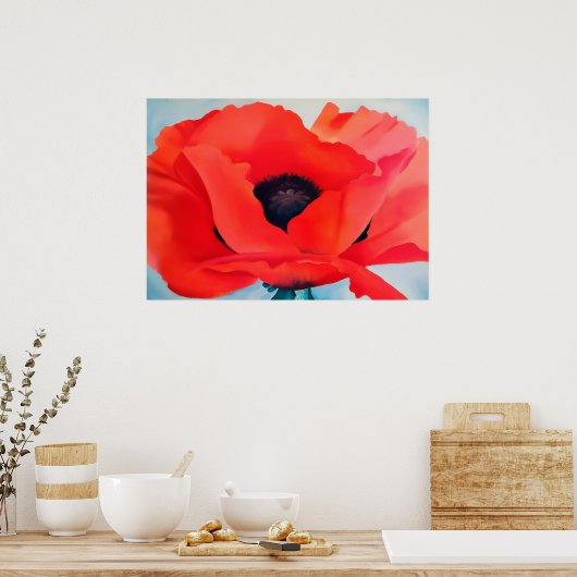 georgia o ' keeffe poster (Keuken)