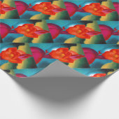 Georgia O'Keefe 1919 Red Canna Cadeaupapier (Hoek)