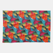 Georgia O'Keefe 1919 Red Canna Theedoek (Horizontaal)