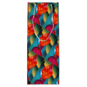 Georgia O'Keefe 1919 Red Canna Wijn Cadeautas (Achterkant)