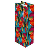 Georgia O'Keefe 1919 Red Canna Wijn Cadeautas (Voorkant Gekanteld)