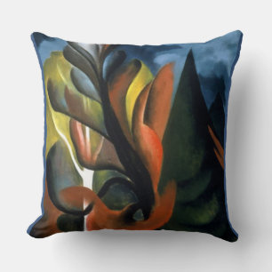  Georgia O'Keefe 1922 Maple en Cedar Kussen