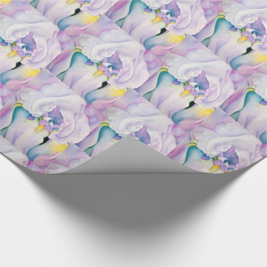  Georgia O'keefe 1924 Light of Iris Cadeaupapier (Hoek)