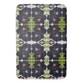 Georgia O'Keefe 1925 Black en Paarse Petunias Badmat (Voorkant Verticaal)