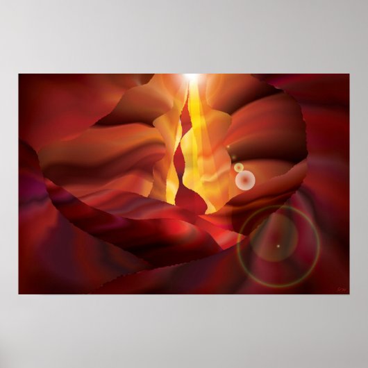 Georgia O'Keefe gaat naar Arizona poster (Voorkant)