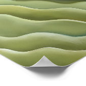 Georgia O'Keeffe - Blue en Green Music Poster (Hoek)