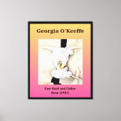 Georgia O'Keeffe: Koe schedel en Calico Roos (1931 Canvas Afdruk (Voorkant)