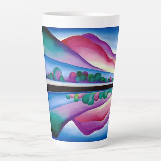 Georgia O'Keeffe, Lake George Reflection (1921) Latte Mok (Voorkant)
