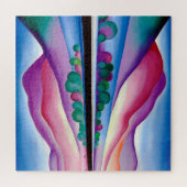 Georgia O'Keeffe, Lake George Reflection (1921) Legpuzzel (Horizontaal)