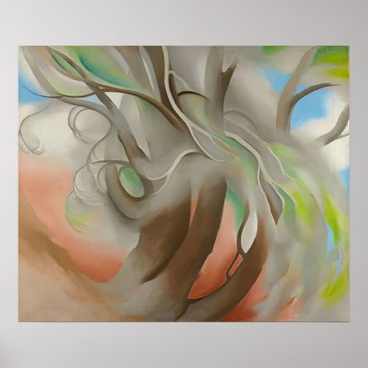 Georgia O'Keeffe - Lenteboom nr. II - Precisie Poster (Voorkant)