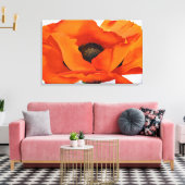 Georgia O'Keeffe - Red Poppy Canvas Afdruk (Insitu (Woonkamer))