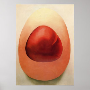Georgia O'Keeffe -  Rode en Roze Rotsen - Precisie Poster