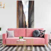 Georgia O'Keeffe - Straat van New York II Canvas Afdruk (Insitu (Woonkamer))