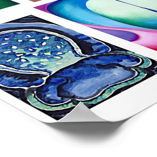 Georgia O'Keeffe, Vroege kunst, Poster (Hoek)