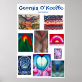 Georgia O'Keeffe, Vroege kunst, Poster (Voorkant)