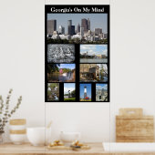Georgia op mijn MInd Poster (Keuken)