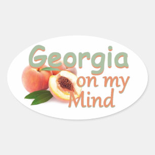 GEORGIA OVALE STICKER