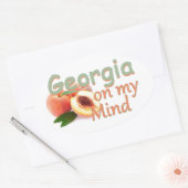 GEORGIA OVALE STICKER (Envelop)