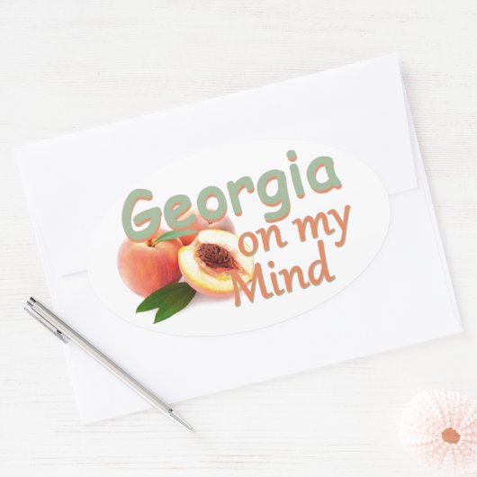GEORGIA OVALE STICKER (Envelop)