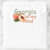 GEORGIA OVALE STICKER (Tas)