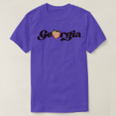 Georgia Peach1 T-shirt (Design voorkant)