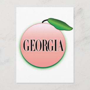 Georgia Peach Airborstel Briefkaart