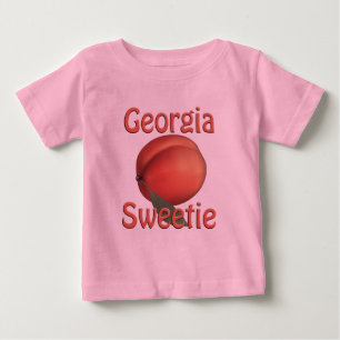 Georgia Peach Baby T-shirt