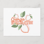 Georgia Peach Briefkaart (Voorkant)