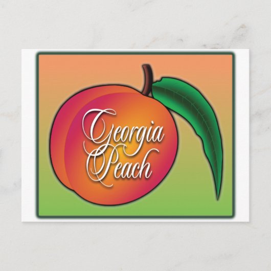 Georgia Peach Briefkaart (Voorkant)
