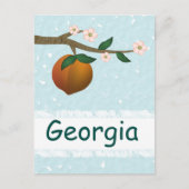 Georgia Peach Briefkaart (Voorkant)